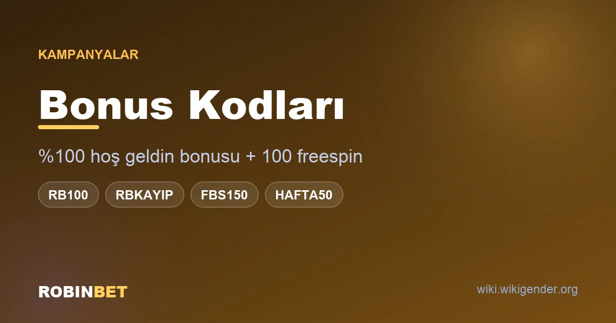 Robinbet bonus aktifleştirme
